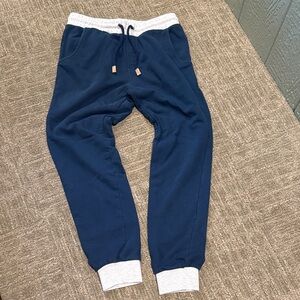 Men’s Hammer Made Navy Blue Joggers - M